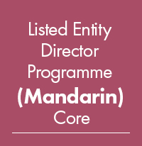 LEDM - Listed Entity Director Programme (Mandarin) Core