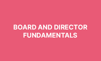 Board and Director Fundamentals