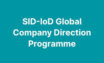 SID-IoD Global Company Direction Programme